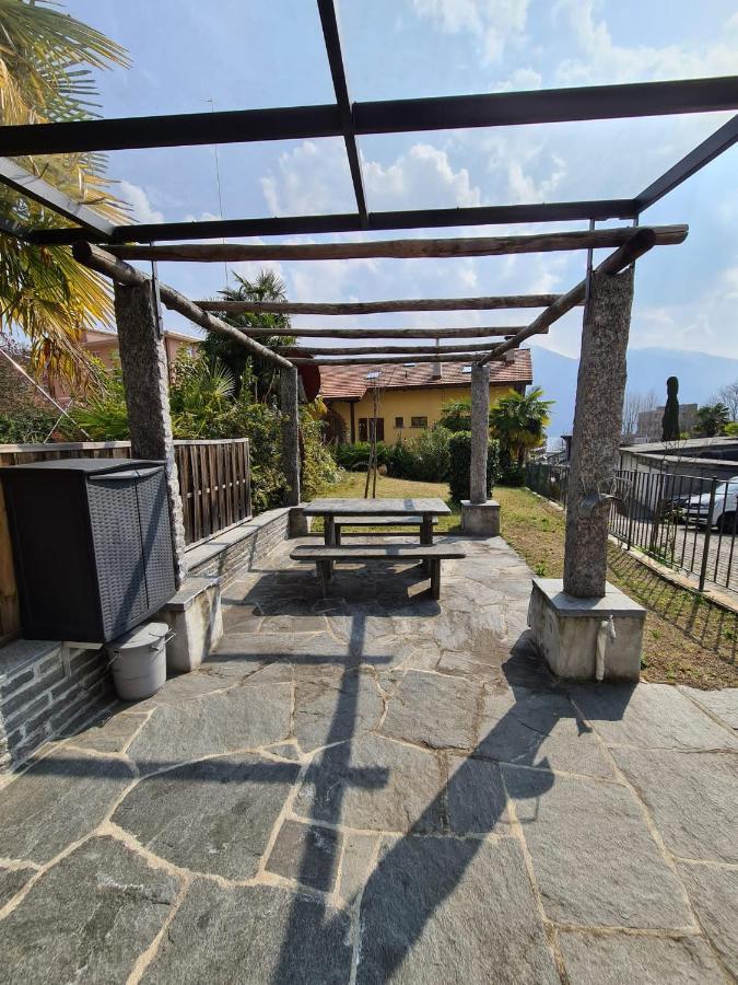 Casa Pergola Di Franz Villa Minusio Exterior foto
